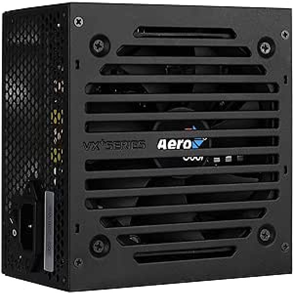 Aerocool VX Plus 650 barošanas bloks 650 W 20+4 kontaktu ATX ATX melns