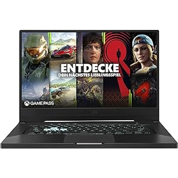 ASUS TUF Gaming DASH F15 FX516PE-HN011T nešiojamasis kompiuteris 39,6 cm (15,6 colio, FHD, 1920 x 1080, 144 Hz) žaidimų nešiojamasis kompiuteris (Intel i5-11300H, 16 GB RAM, E. VIDIA, 512 GB SSD, 512 GB SSD, RTX0) Pilka užtemimas