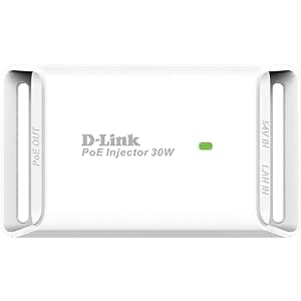 D-Link DPE-301GI Gigabit Poe+ inžektors (Stromversorgung und Datenübertragung von PoE-/PoE+-Geräten)