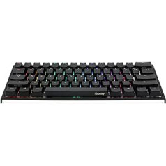 Ducky ONE 2 mini spēļu tastatūra — Cherry MX slēdži — RGB apgaismojums