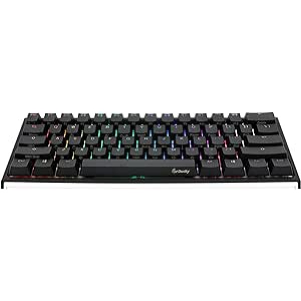 Ducky ONE 2 mini spēļu tastatūra — Cherry MX slēdži — RGB apgaismojums