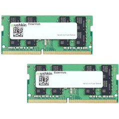 Mushkin Essentials Module de mémoire 32 Go 2 x 16 Go DDR4 2400 MHz