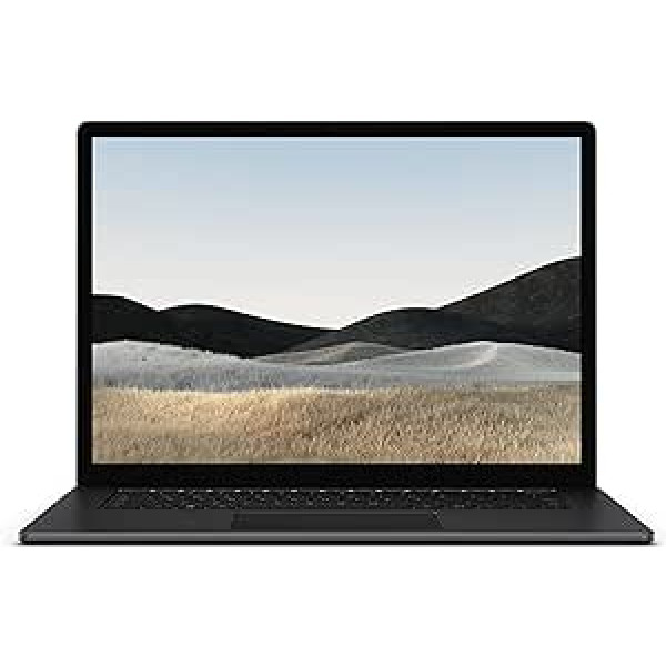 Qwertz Microsoft Surface Laptop 4, 15 Inch Laptop (Ryzen 7se, 16GB RAM, 512GB SSD, Win 10 Home) Matte Black