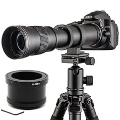 JINTU 420-800 mm f/8.3-16 HD Tele tālummaiņas objektīvs Telefoto tālummaiņas objektīvs Manuālais objektīvs ir savietojams ar Olympus Panasonic MFT stiprinājuma spoguļkamerām GH6 OM-1