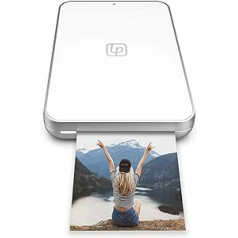 Lifeprint Ultraslim 2x3 fotoattēlu un video printeris iPhone un Android ierīcēm — balts (LP007-3)