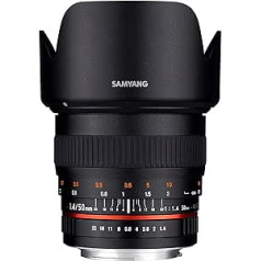 Samyang 50mm F1.4 Objektiv für Anschluss Nikon AE