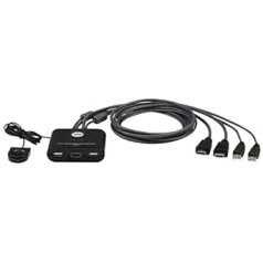 2-Port USB FHD HDMI Cable KVM