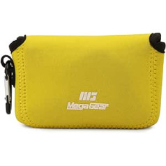 MegaGear MG1850 Ultra-Light Neoprene Camera Case Compatible with Panasonic Lumix DC-TZ200 - Yellow