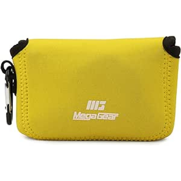 MegaGear MG1850 Ultra-Light Neoprene Camera Case Compatible with Panasonic Lumix DC-TZ200 - Yellow