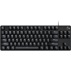 Logitech G 413 TKL SE Mechanical Gaming Keyboard - Backlit Spanish QWERTY Layout - Black