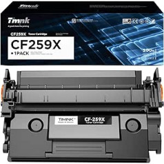 Timink 59X (CF259X) Schwarz toneris, kas atbilst HP Laserjet Pro MFP M428fdw M428dw M428fdn M404dw M404n M404dw M428 M404 M304 Drucker (mit Chip) tonerim