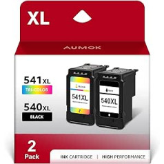 PG-540XL CL-541XL tintes kasetnes saderīgas ar Canon printeru kasetnēm 540 541 XL Saderīgas ar printeru kasetnēm Canon TS5150 TS5151 MG4250 MG3650 MG3650s MG3350 MG3650s & MG3350 MG3651