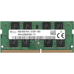 Hynix hma41gs6afr8 N-tf 8GB DDR4 2133MHZ DDR4 2133 MHz, ECC atmiņas modulis (8GB komplekts — klēpjdators, 260 kontaktu SO-DIMM, 1x 8 GB)