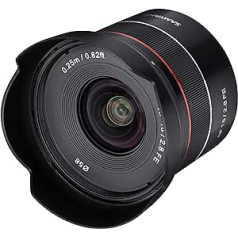 Samyang AF 18 mm F2.8 platleņķa automātiskā fokusa pilnekrāna objektīvs Sony E Mount