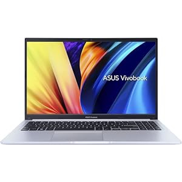 ASUS VivoBook 15 F1502ZA-EJ1118 15,6 collu Full HD klēpjdators (Intel Core i5-1235U, 16 GB RAM, 512 GB SSD, Iris Xe grafikas, nav operētājsistēmas) Silver Glacia