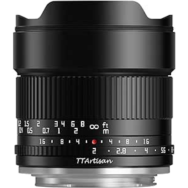 TTARTISAN 10 mm F2.0 APS-C ASPH. Īpaši plata leņķa kameras objektīvs Manuālā fokusa pārnēsājams objektīvs Sony E Mount