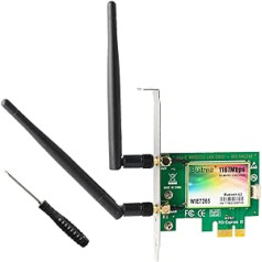 „WiFi“ kortelė 5 PCIe AC 7265, „Bluetooth“ 4.2, iki 1167 Mbit/s, dviejų juostų adapterio tinklo plokštė, skirta asmeniniam kompiuteriui „Windows 11/10/8.1/7“ (32/64 bitų)