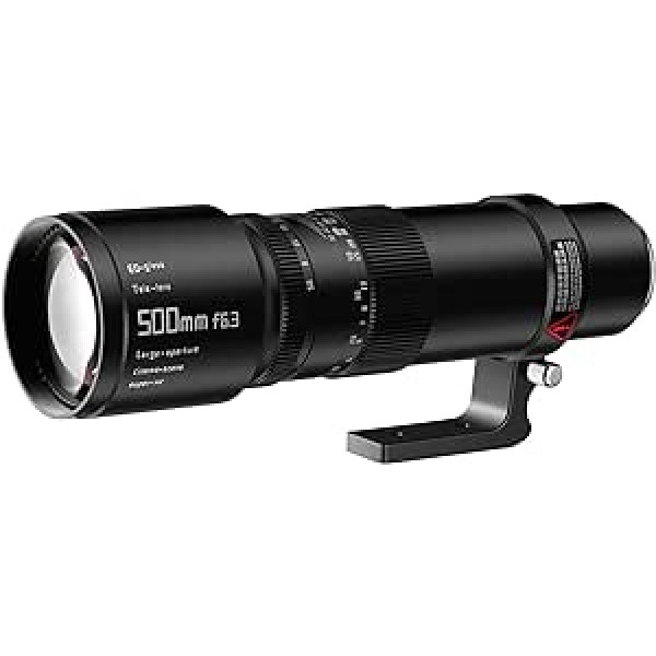 TTARTISAN 500 mm F6.3 pilna kadra kameras objektīvs telefoto objektīvs savvaļas dzīvnieku fotografēšanai Sony E Mount