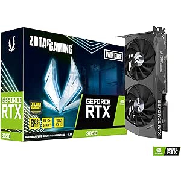 ZOTAC ZT-A30500E-10M grafikas karte NVIDIA GeForce RTX 3050 8 GB GDDR6