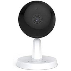 Foscam IP kamera, WiFi, mazuļa novērošana, AI cilvēka noteikšana, divvirzienu audio, saderīgs ar Alexa (P2P, FHD, ONVIF) ... (X4 (4 megapikseļi))