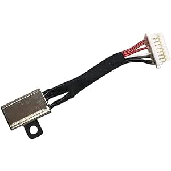 Gintai DC Power Jack Cable for Dell Inspiron 15 5568 7569 7570 7579 7580, 13 5368 5378 5379 7347 7348 7352 7353 7359 7368 7375 7378 0 0 PF8JG 0JDX1R 0248FC JDX1R 450.0EZ05.0011