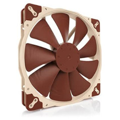 Noctua NF-A20 5V, Leiser Premium-Lüfter ar USB stromadapterkabel, 3-Pin, 5V versija (200x30mm, Braun)