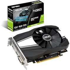 ASUS NVIDIA GeForce GTX 1660 Super Phoenix OC 6G spēļu grafiskā karte (6 GB DDR6 Speicher, HDMI, DVI, DIsplayPort, PCIe 3.0, IP5X)