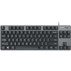 Logitech K835 Pannordic Graphite USB klaviatūra