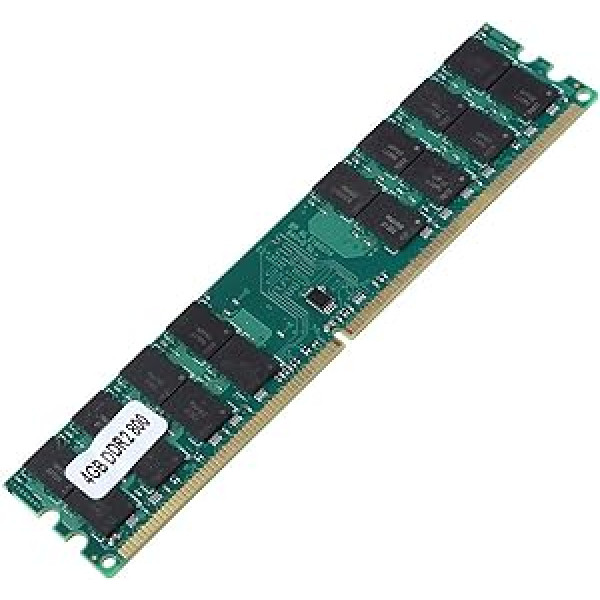 Garsent DDR2 RAM modulis, 4GB 800MHz DDR2 atmiņas modulis 240 kontaktu ātras datu pārsūtīšanas Plug and Play darbvirsmas RAM modulis tikai AMD, neatbalsta Intel procesorus