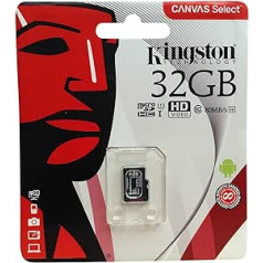 Original Kingston Technology 16GB/32GB/64GB/128GB Mini Micro SD Memory Card for Tablet Mobile Phone Black (32GB)