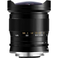 TTArtisan 11 mm F2.8 pilna formāta spoguļkameras zivs acs kameras objektīvs, foršs un jautrs kameras objektīvs Nikon F stiprinājumam