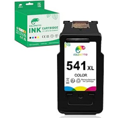 COLORETTO CL-541XL Druckerpatronen for Canon 541 XL (1 Farbe) for Pixma MG2150 MG3250 MG4250 MX375 MX435 MG2100 MG2250 MG3100 MG3150 MG3200 Wiiteenteera