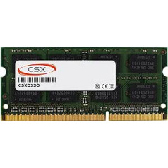 CSX CSXD3SO1600-1R8-4GB 4GB DDR3-1600MHz PC3-12800 1Rx8 512Mx8 8Chip 204pin CL11 1.5V SODIMM Memory Module