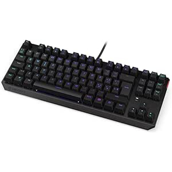 ENDORFY Thock TKL IT Brown, Kailh Brown taustes slēdži, TKL 80% mehāniskā tastatūra, itāļu izkārtojums, ABS taustiņu vāciņi EY5G003