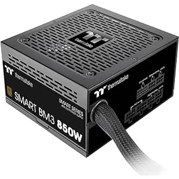 Thermaltake Smart BM3 850W Power Supply | Semi-Modular | 80Plus Bronze | PCIe Gen 5