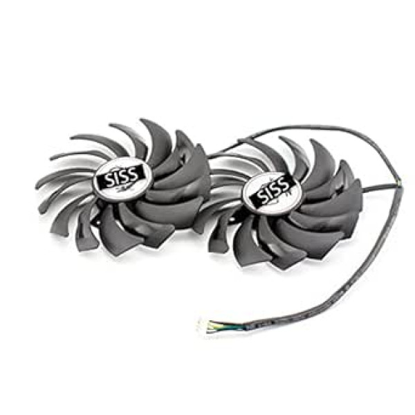 SISS dzesēšanas ventilators grafikas kartes dzesētājam saderīgs ar MSI GTX 1080TI GAMING TWIN FROZR GTX1070 GAMING GTX1060-GAMING Radeon RX 470-480 RX570-580 PLD10010B12HH ventilatora videokartes Cooler 4Pin