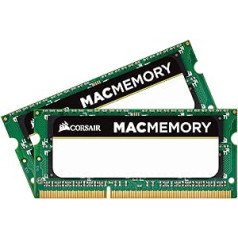 Corsair CMSA8GX3M2A1066C7 Apple Mac 8GB (2x4GB) DDR3 1066 CL 7 Apple sertificēts SO-DIMM komplekts