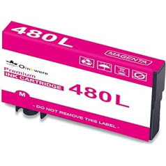 OINKWERE rašalo kasetės 408L Magenta, suderinamos su Epson 408 408 L spausdintuvų kasetėmis, skirtomis Workforce Pro WF-C4810DTWF WF-C4810 spausdintuvui (raudonos spalvos, 1 pakuotė)