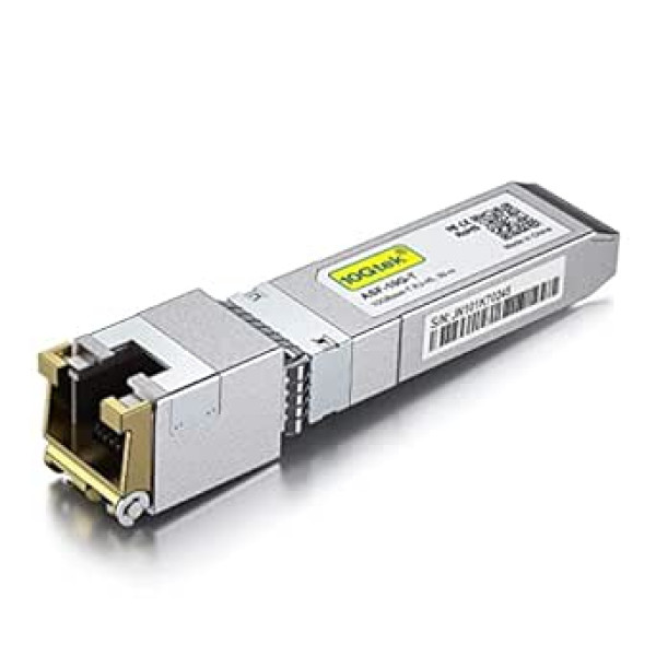 10Gtek Ubiquiti UF-RJ45-10G SFP+ RJ45 modulim, 10GBase-T vara raiduztvērējs, līdz 30 metriem