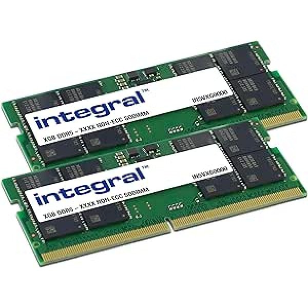 Integrēta 64GB (2 x 32GB) DDR5 RAM 4800MT/s SODIMM klēpjdators/piezīmjdators/MacBook PC5-38400 atmiņa | DDR5 RAM 64 GB | DDR 5 | 64 GB DDR5 | DDR5 64GB | Atmiņa DDR5