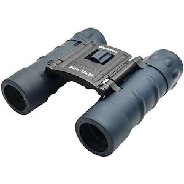 Discovery Gator 12 x 25 Pocket Travel Binoculars for Bird and Animal Watching, Sightseeing, Hiking, Concerts and Sports Events