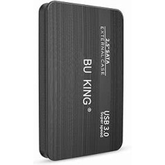 BU KING Mirco USB 3.0 ārējais cietais disks 250 GB ārējais cietais disks USB atmiņas ierīce PS4, TV-Box Desktop zibatmiņa Melns