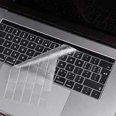 „Se7enline“ suderinamas su itin plonu TPU klaviatūros dangteliu, skirtu „MacBook Pro 13“ 15 colių su jutikline juosta.