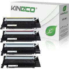 Kineco 4x dažai pakeičia CLT-P404C CLT-K404S CLT-C404S CLT-M404S CLT-Y404S Multipack, skirtą Samsung Xpress SL C480FW C480W