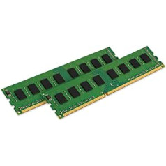 Kingston ValueRAM 16GB 1600MHz DDR3 ne ECC CL11 DIMM rinkinys 16GB (2x8GB) 1.5V KVR16N11K2/16 darbalaukis-Speicher