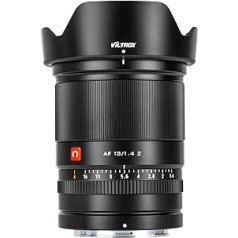 VILTROX 13 mm F1.4 f/1.4 Nikon Z stiprinājuma objektīvs, īpaši plata leņķa APS-C AF galvenais objektīvs Nikon Z-Mount spoguļkamerām Z50 Z30 Z6II Z7II Z6 Z7