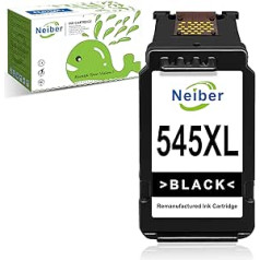 Neiber 545 XL Black, PG-545XL Savietojams ar Canon printeru kasetnēm 545, PG 545 Black, kas paredzētas Canon Pixma TS3350 MG2550s MG2555s TR4550 TR4500 TR4551 TS3150 TR4551 TS3150 MG2050MX 390 MG29050 ers