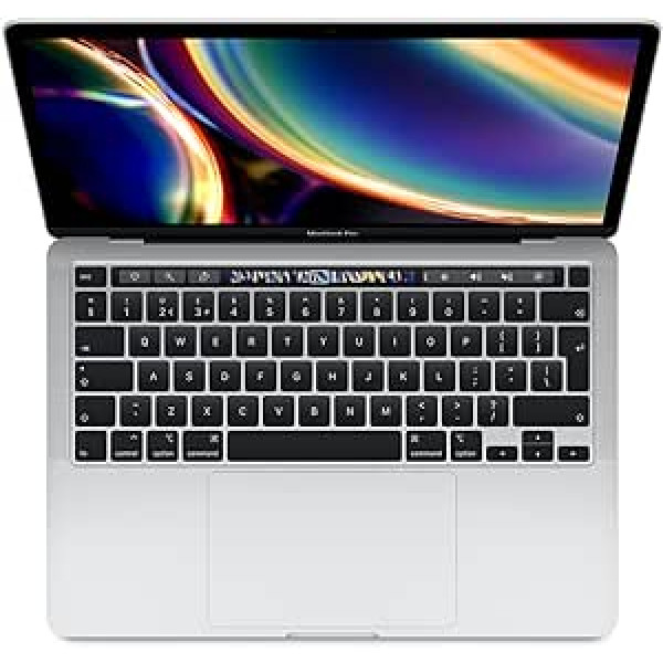 2020. gada Apple MacBook Pro ar 2,3 GHz Intel Core i7 (13 collas, 32 GB RAM, 512 GB SSD ietilpība) (QWERTY angļu valodā) Sudrabs (atjaunots)