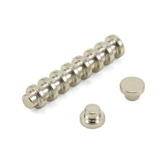 Magnet Expert® 8 mm diametrs x 5 mm N42 neodīma vāciņa magnēts — 1 kg, velk (400)