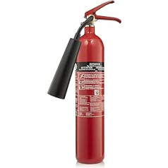 Smartwares Carbon Dioxide / CO2 Fire Extinguisher (2 kg, Fire Class 34B, Includes Mounting Bracket, CB2)